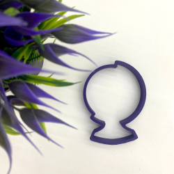 Вырубка Глобус ТМ Лавка кондитера, 10 см Изображение Вырубка Глобус ТМ Лавка кондитера, 10 см